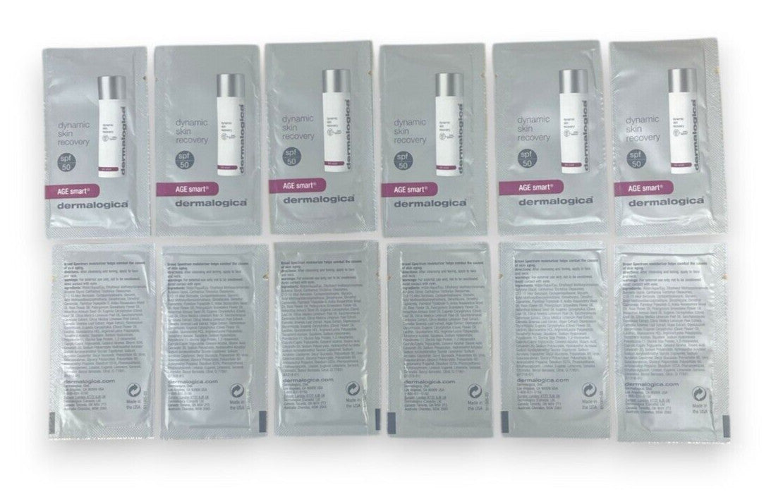 Dermalogica Dynamic Skin Recovery SPF 50 Sample Set - 12 New Miniatures
