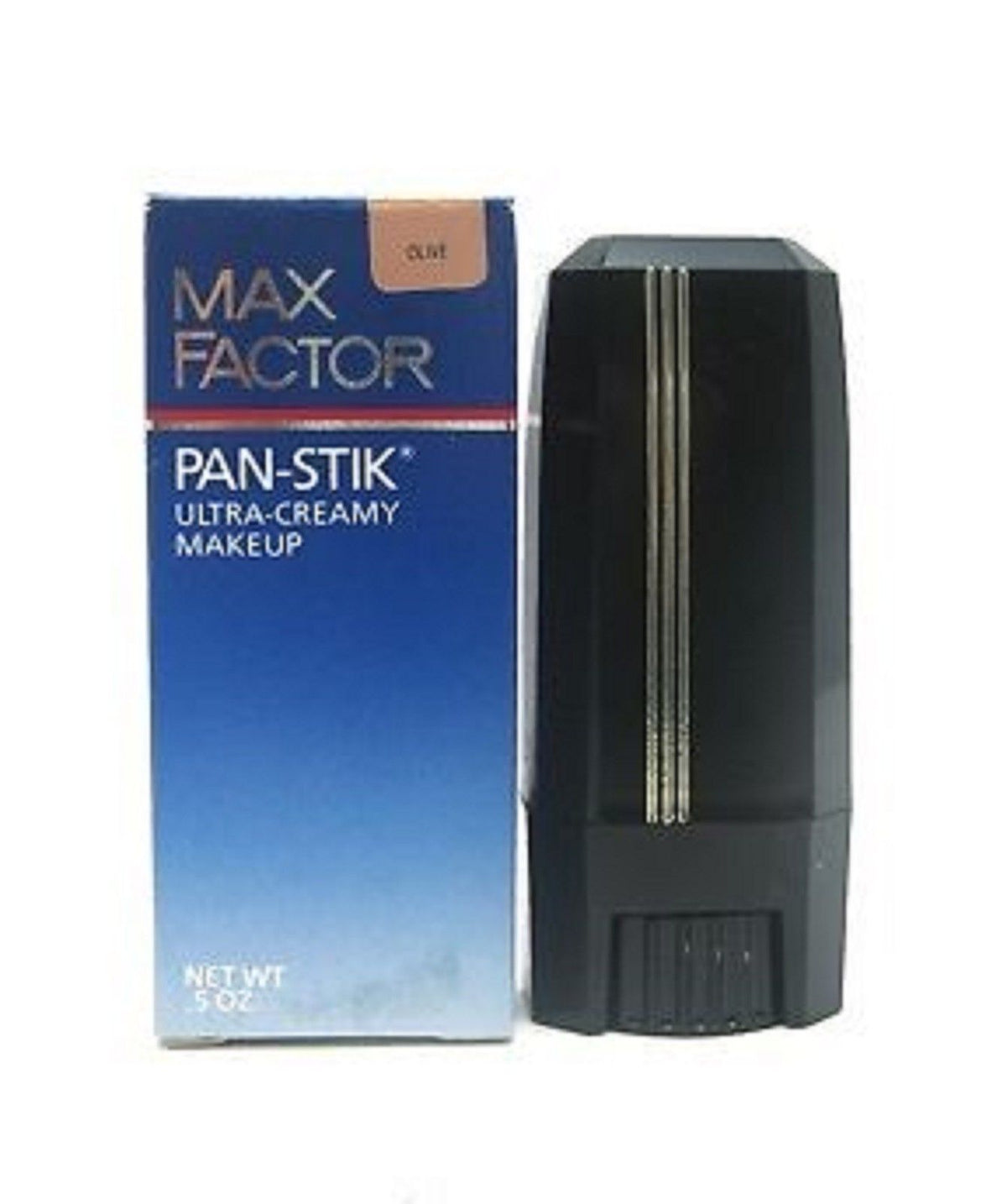 Face Foundation Makeup - Olive, Ultra Creamy Pan-Stik, 0.5 oz