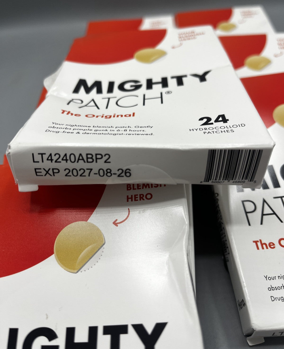 10 Pack Hydrocolloid Acne Patches for Spot Treatment - Mighty Patch