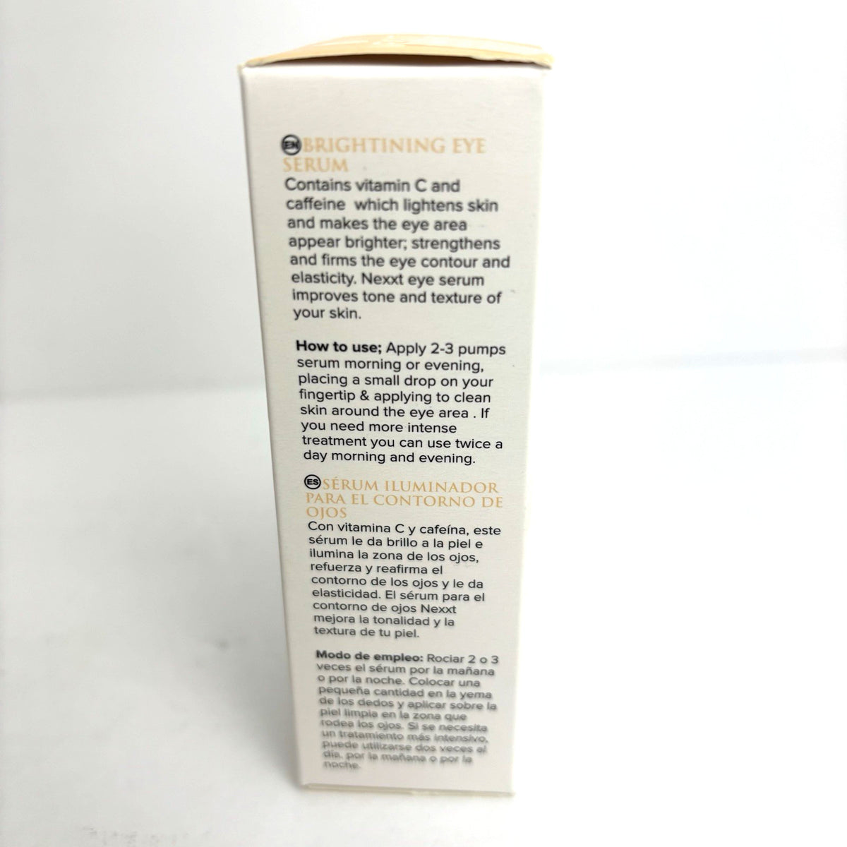 Brightening Eye Serum with Vitamin C & Caffeine - Firms & Tones Skin 1 fl oz