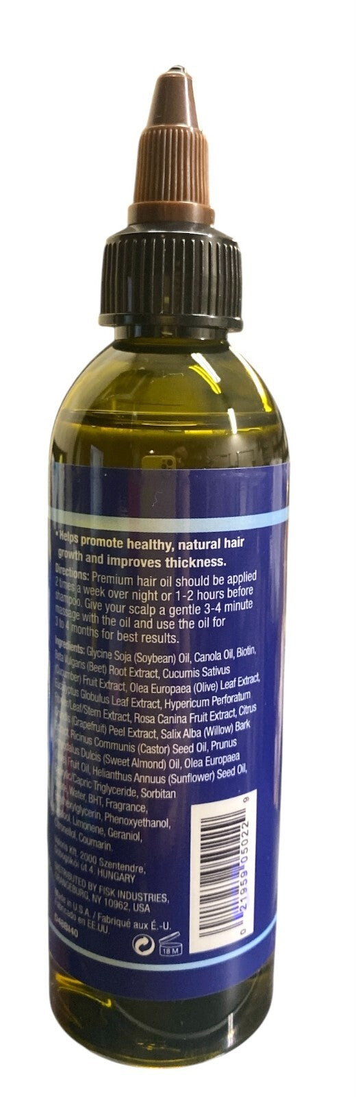 Biotin Hair Growth Oil for Thicker Hair - Pack of 2, 120ml