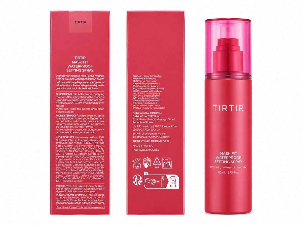Long Lasting Waterproof Makeup Setting Spray 80ml - Keeps Makeup Fresh