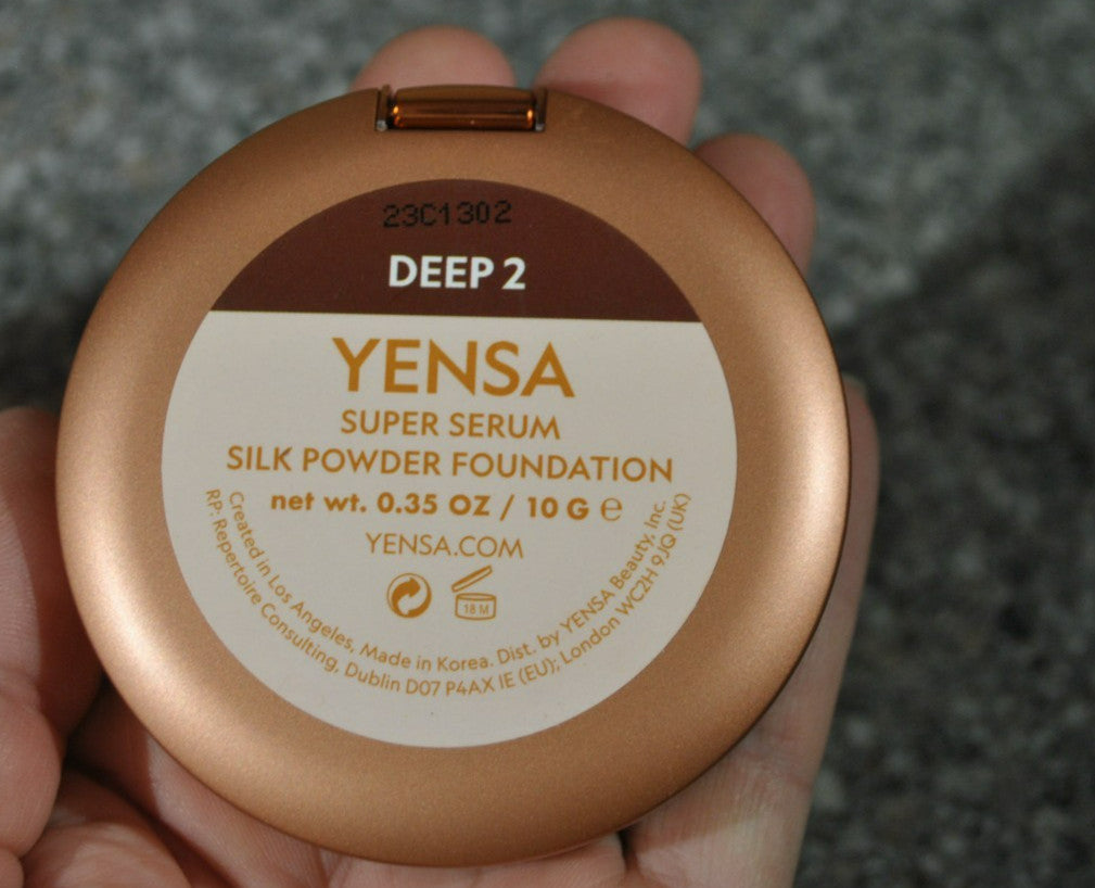 YENSA Super Serum Silk Pressed Powder Foundation Deep 2 - 0.35 oz