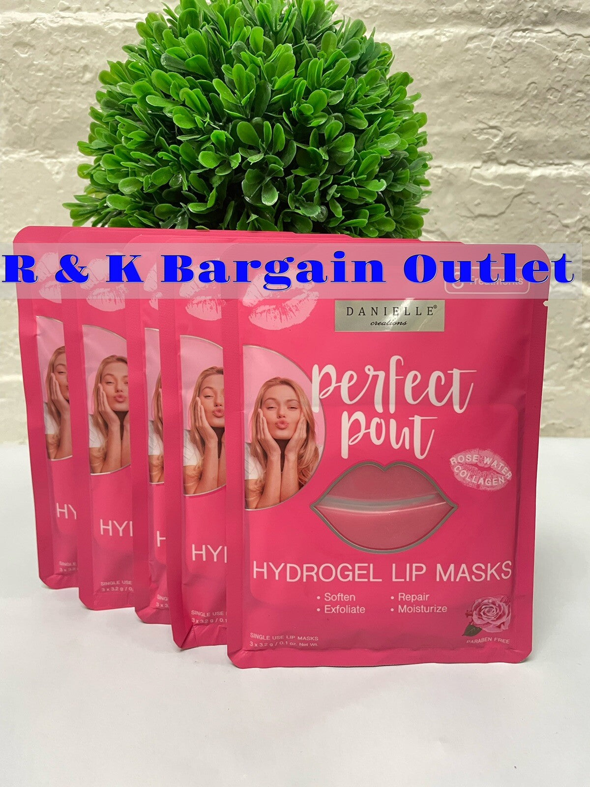 Hydrogel Lip Masks - 15 Treatments