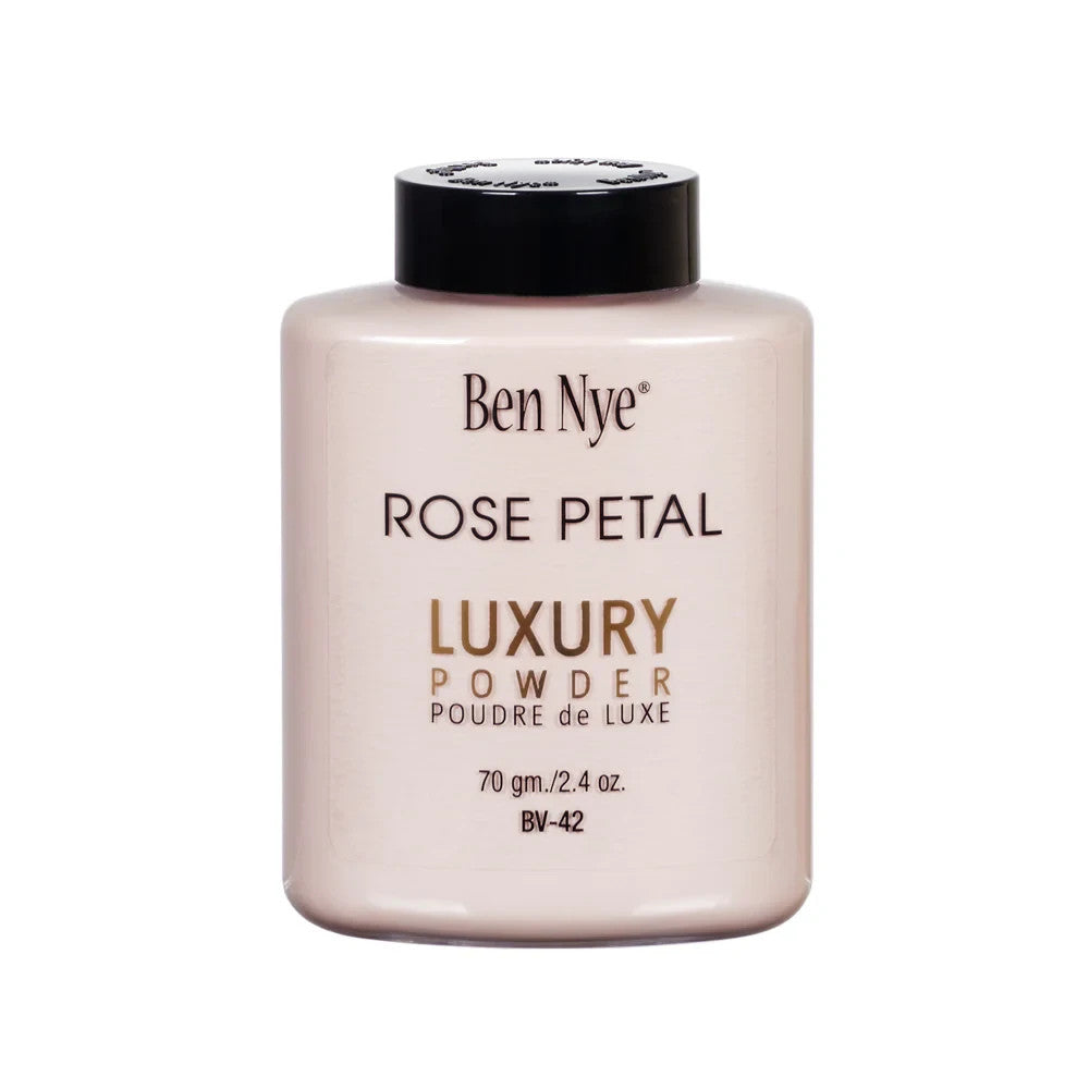 Ben Nye Luxury Face Powder Rose Petal BV-42 2.4oz - Makeup Setting & Finishing Powder