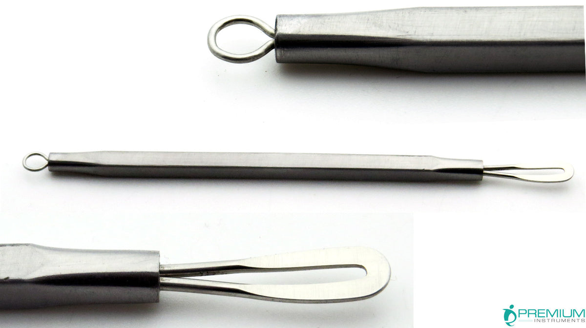 Professional Blackhead & Acne Extractor Kit - 3 Pcs Stainless Steel Tools