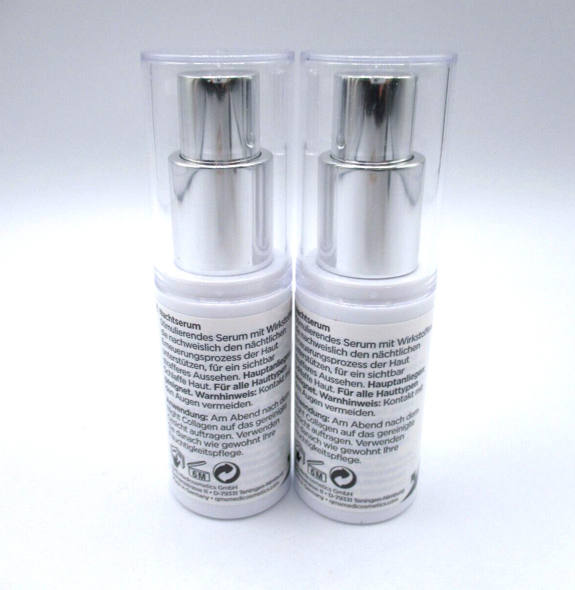 QMS Medicosmetics Density Structure Night Serum - 0.33 oz / 10 ml, Pack of 2