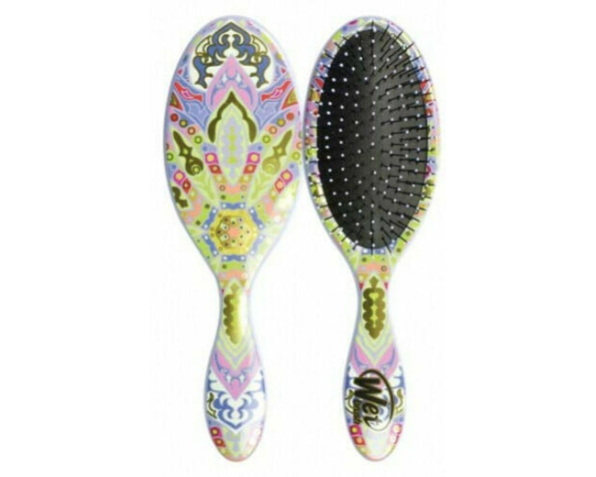 Wet Brush Detangler Hairbrush - Dark Morocco Powder Blue
