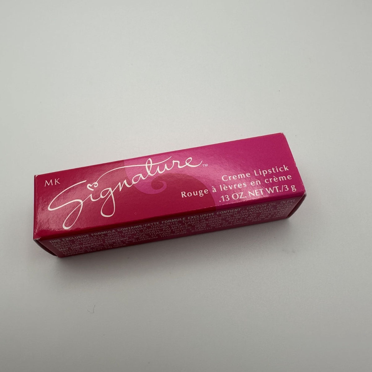 Vibrant Magenta Lipstick - Long-Lasting Cream Formula, 0.13 OZ