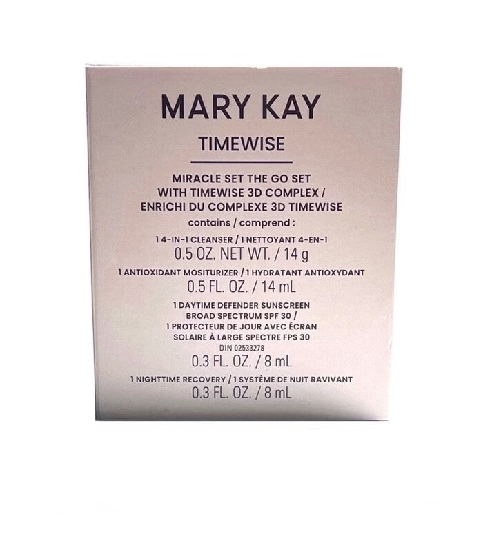 Travel Skincare Set for Normal to Dry Skin - 4-Piece Mary Kay Miracle Kit
