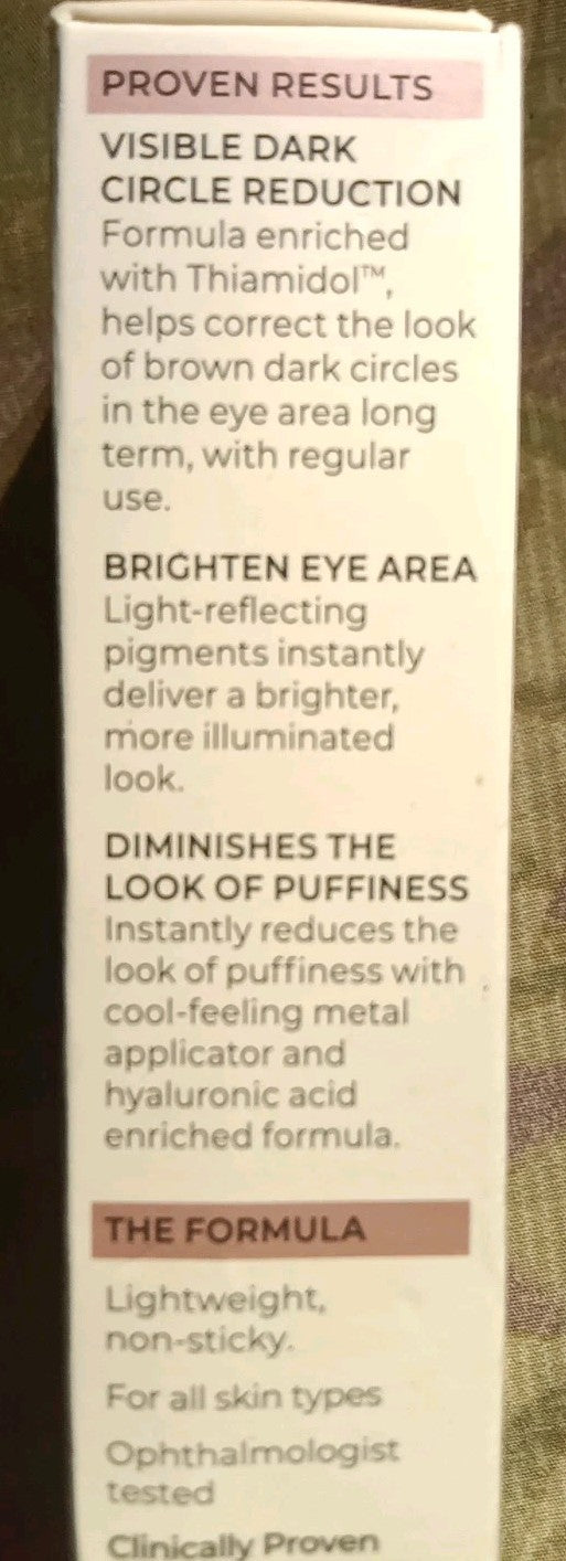 Anti-Aging Eye Cream with Radiant Tone & Dark Circle Corrector - 0.5oz