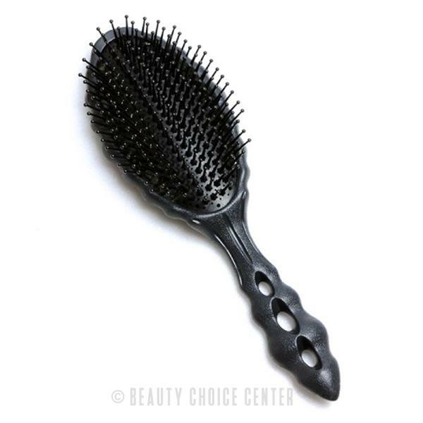 YS Park Luster Aerozaurus Paddle Cushion Hair Brush - Black