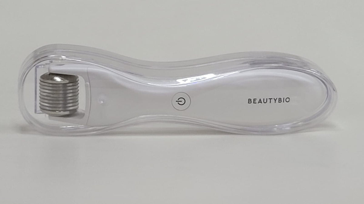 Microneedling Facial Rejuvenation Tool with LED Light & Attachment