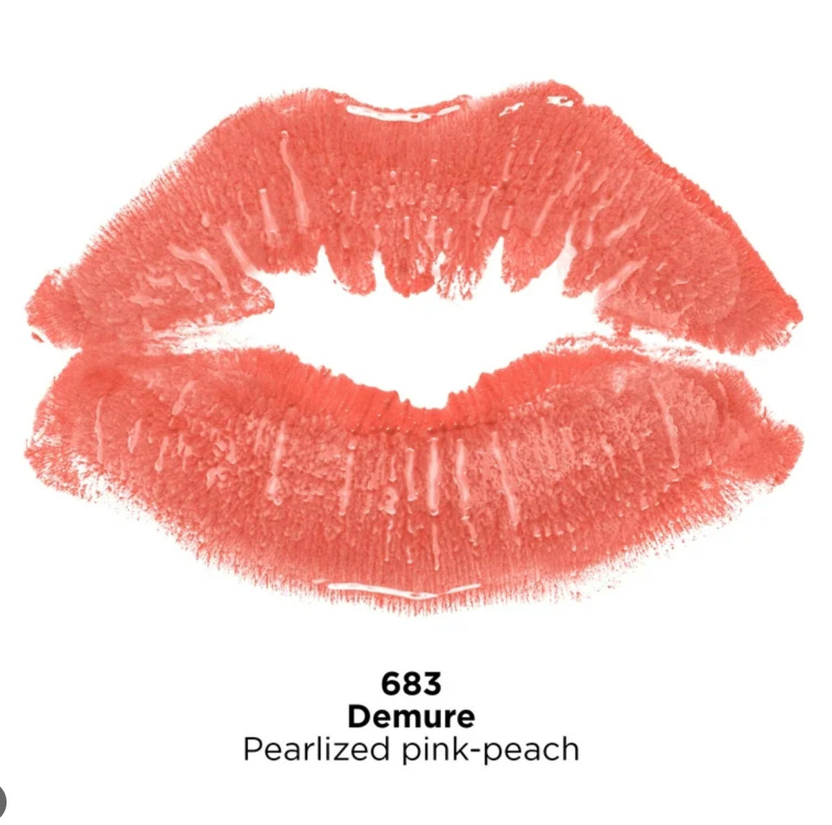 Revlon Super Lustrous Lipstick Creamy Demure Pink Peach Shade 2-Pack