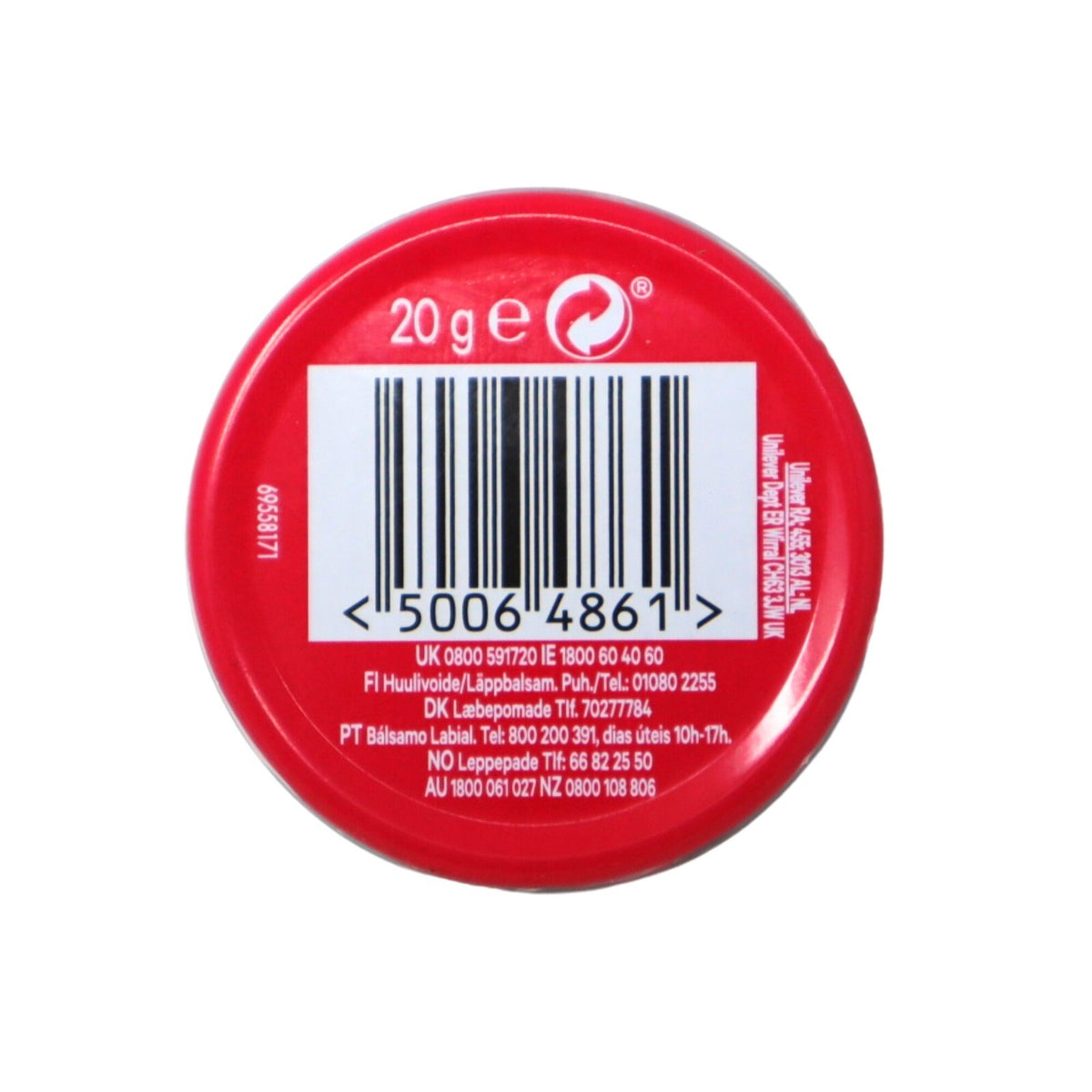 Vaseline Lip Therapy Rosy Lips Lip Balm Pack of 3 - 0.7 Oz