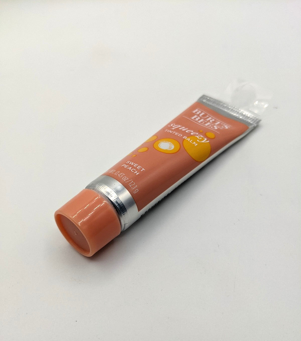 Natural Tinted Lip Balm Set - Moisturizing Sweet Peach Lip Care 3 Pack