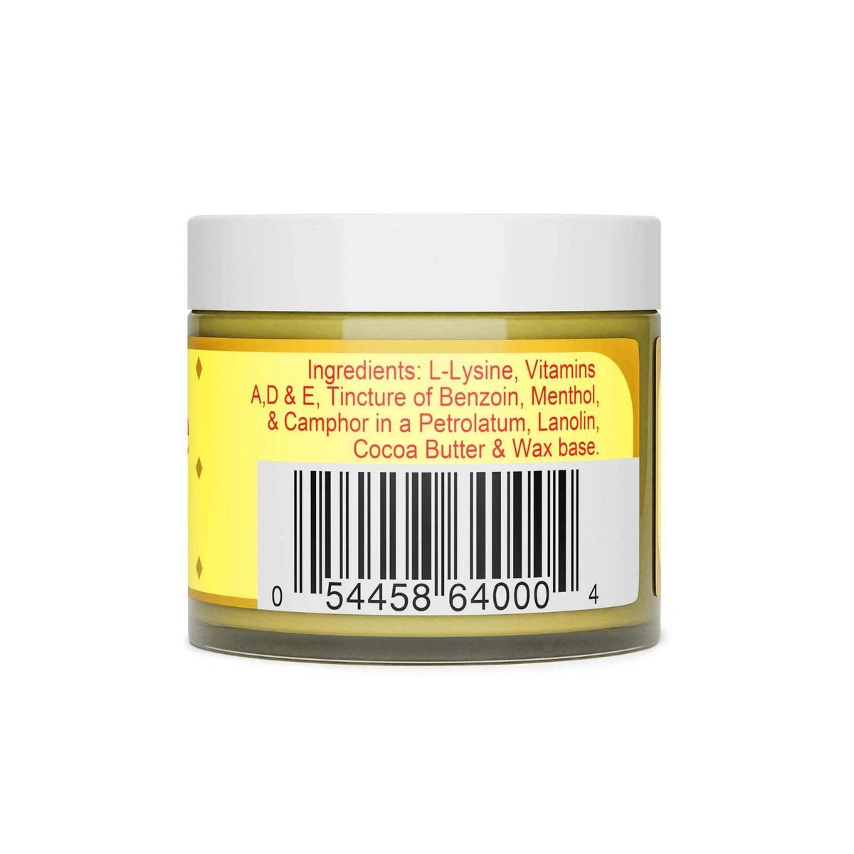 L Lysine Ointment with Vitamins A D E & Cocoa Butter - Cold Sore & Skin Relief, Pack of 3