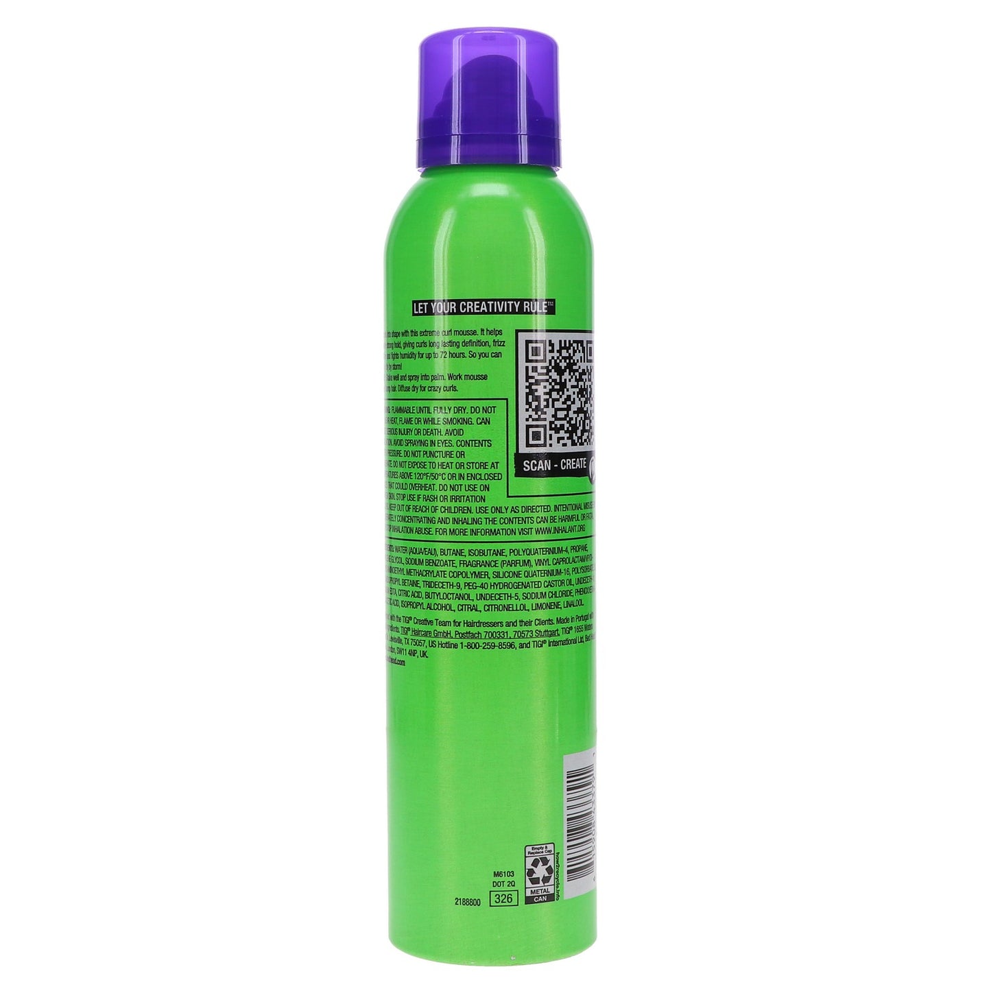 Extreme Curl Mousse for Curly Hair - 8.4 oz 2 Pack