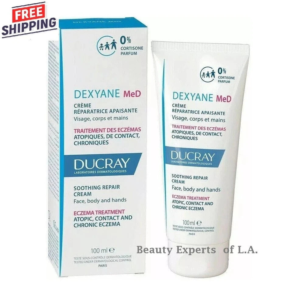 Ducray Dexyane MeD Soothing Repair Cream 100ml – 2 Pack
