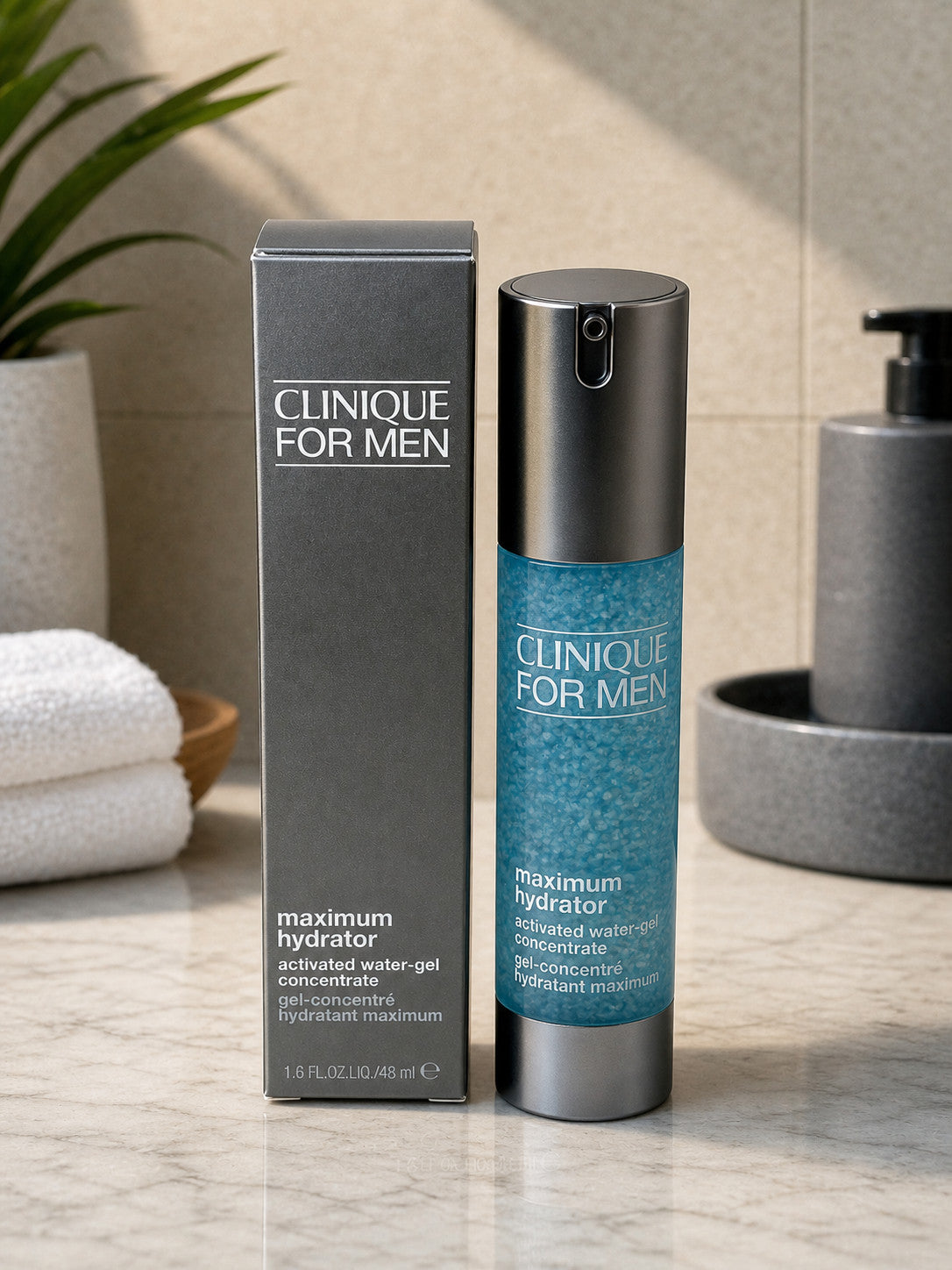 Clinique For Men Maximum Hydrator Water-Gel Concentrate 1.6oz