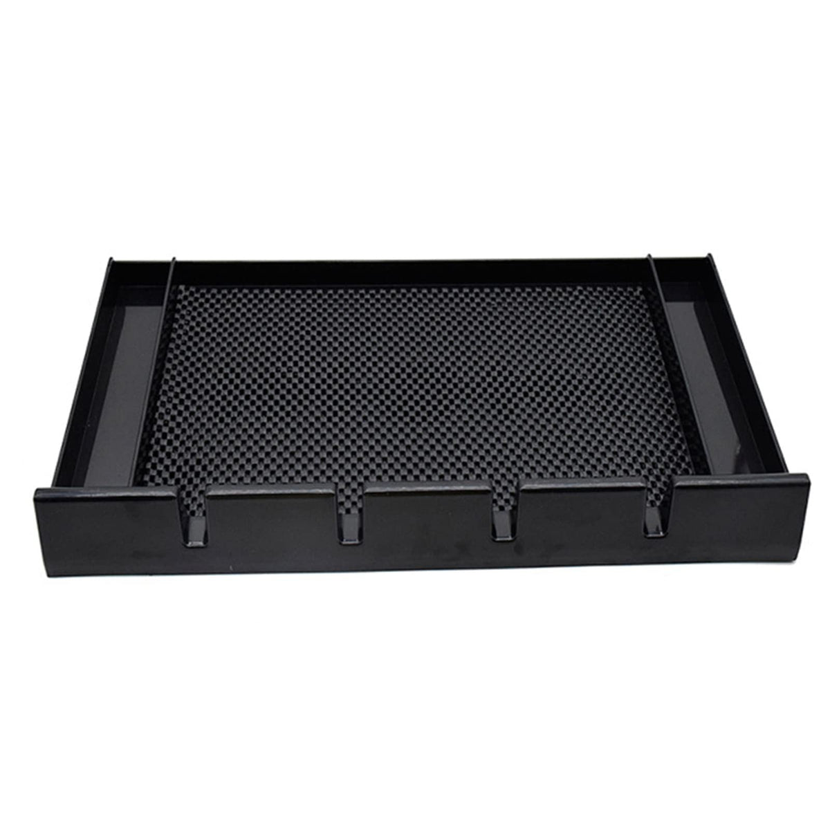 Barber Clipper Organizer Tray with Non-Slip Foam for Hair Trimmers & Tools