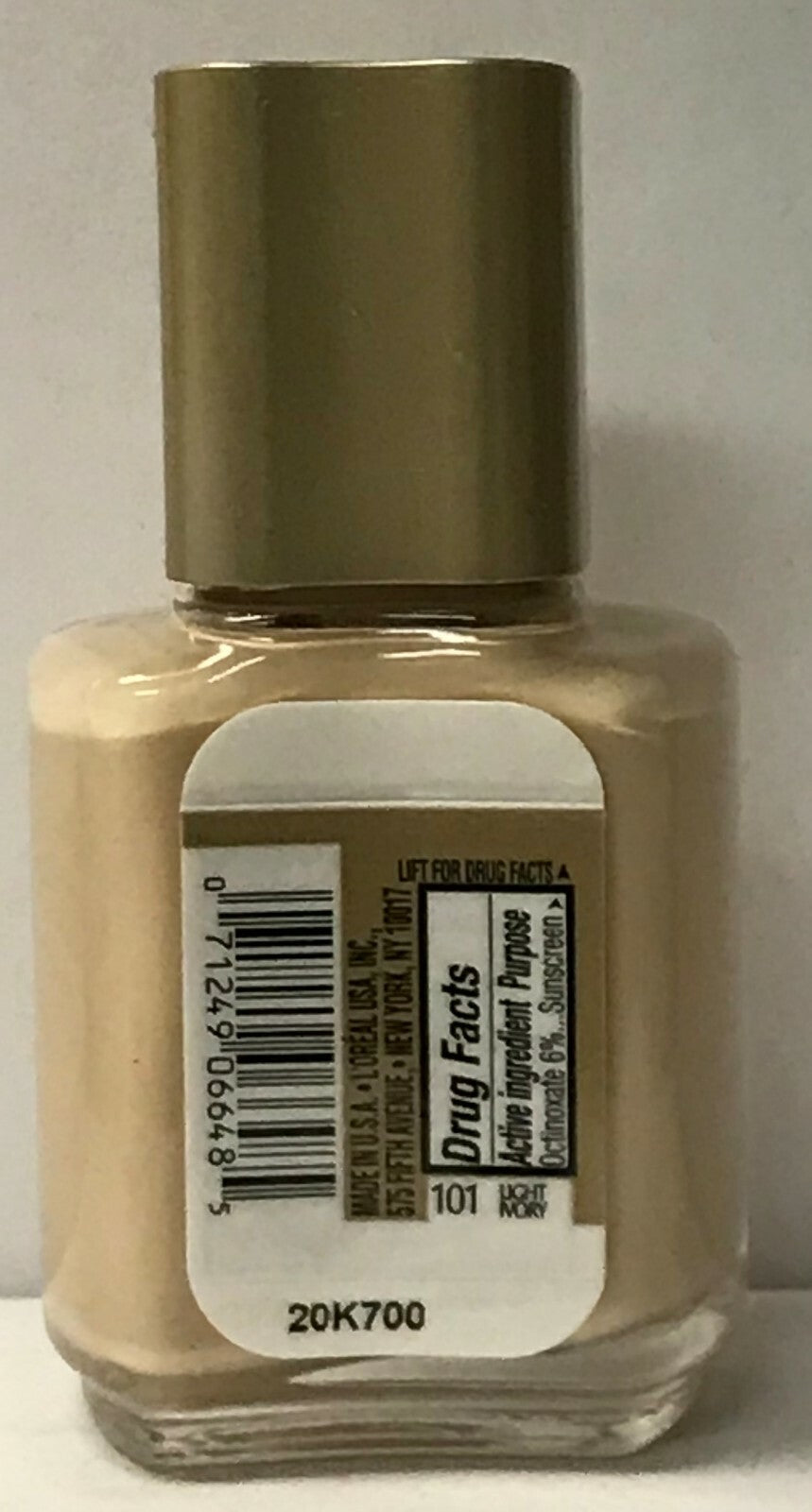 L'Oréal Paris Visible Lift Line Minimizing Face Makeup Light Ivory 101 - 1.25 oz