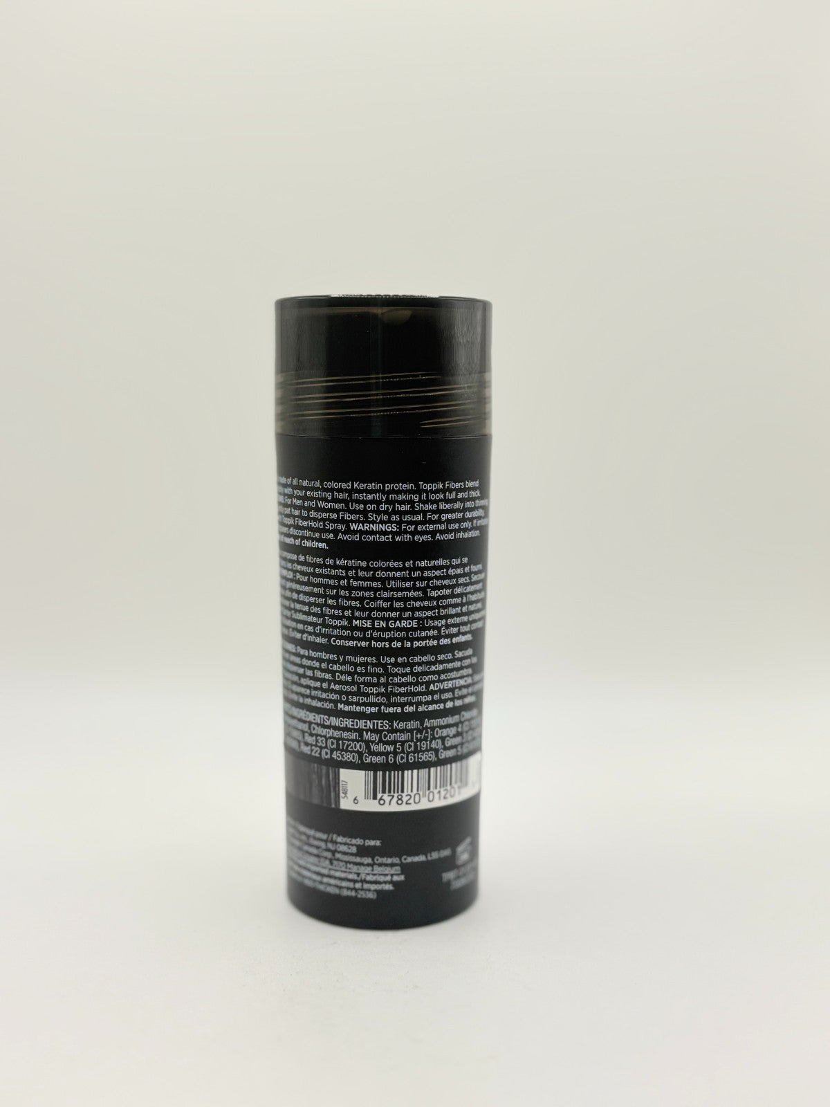 Toppik Spray Applicator + Hair Building Fiber (Black) 0.97oz Combo