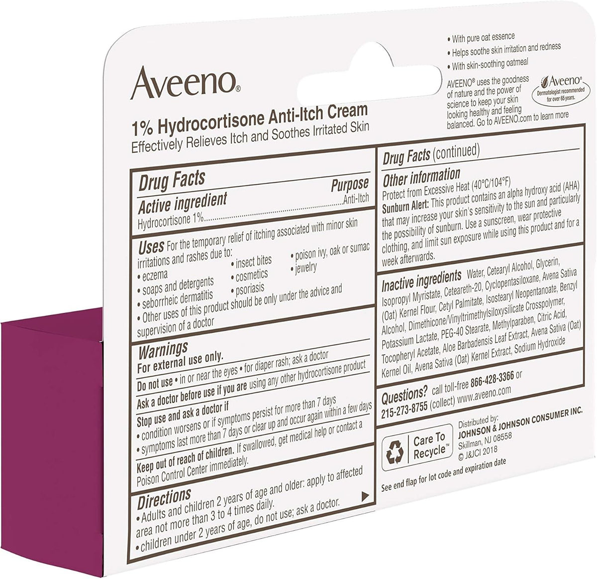 Hydrocortisone Anti-Itch Cream, 1% - 6 Pack