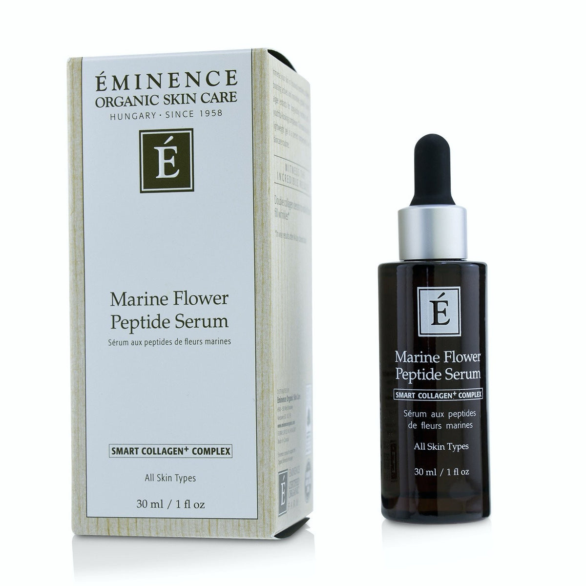 Marine Flower Peptide Serum - 30ml Plant-Based Anti-Aging Skin Care