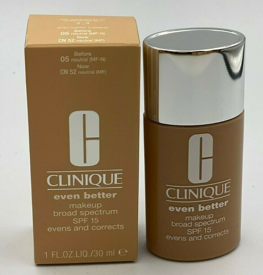 Clinique Even Better Makeup SPF 15 Neutral 1oz - Broad Spectrum Face Foundation