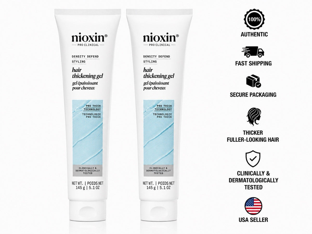 Nioxin Pro Clinical Hair Thickening Gel 5.1 fl oz - Duo Pack