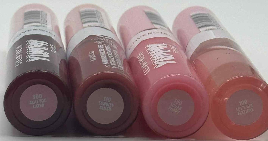 Lip Gloss Set 4 Pack - Covergirl Clean Fresh Yummy Gloss Assorted Shades