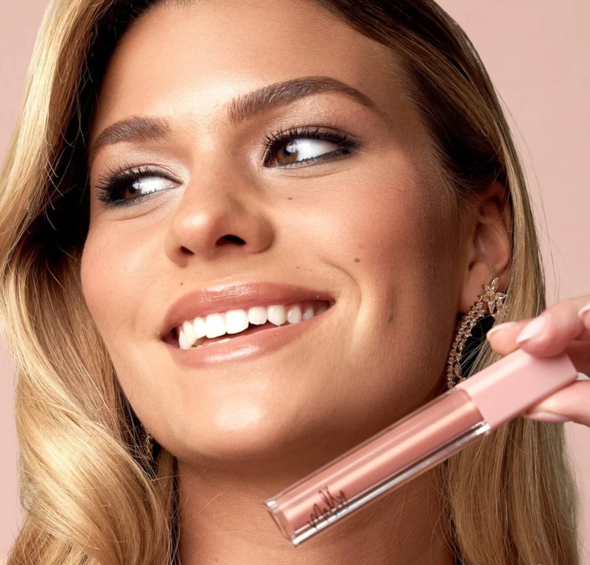 Hydrating Lip Gloss with Plumping Effect - Blessed Bloom 0.10 oz