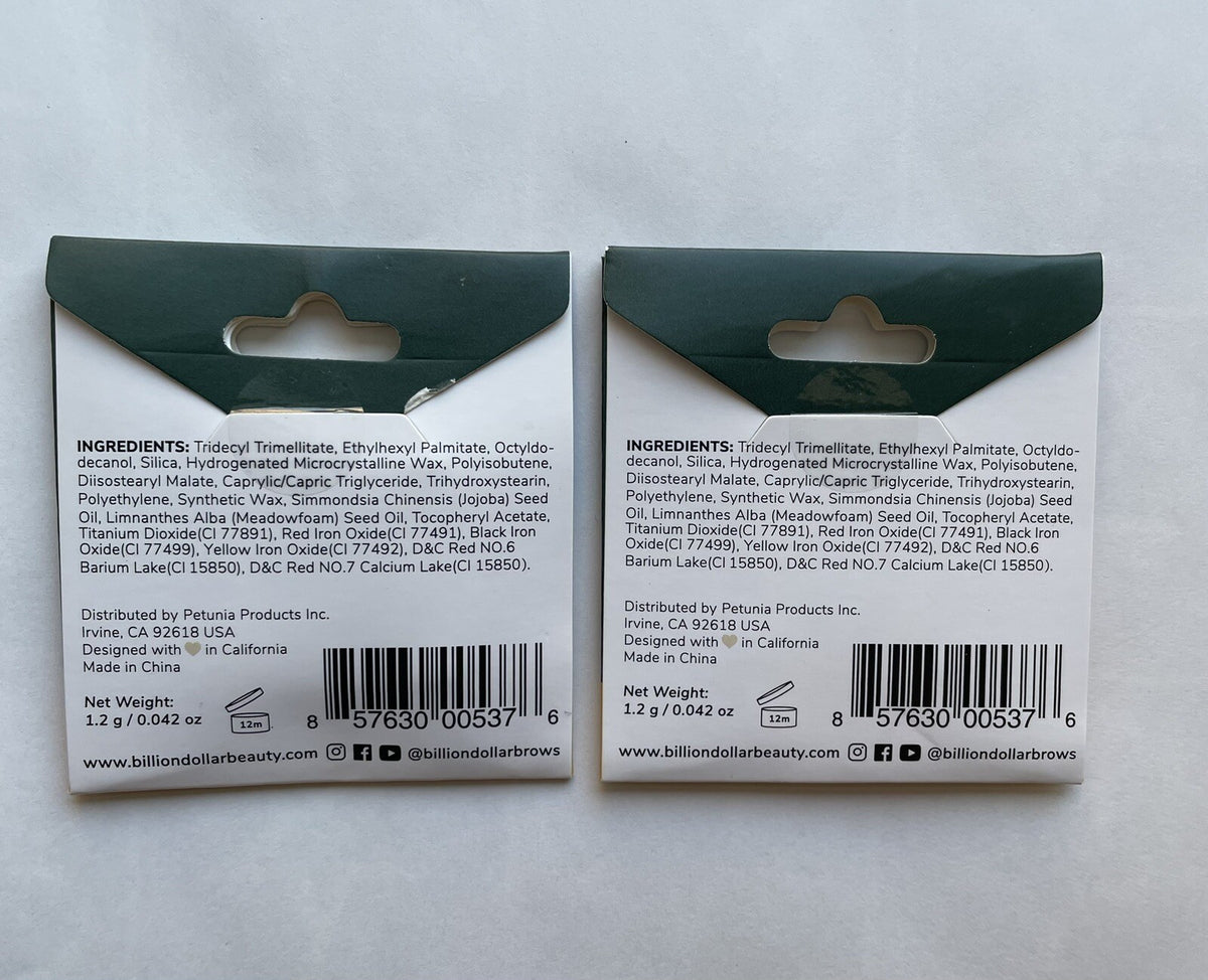 Lip Balm Set of 2 - Spicy Flavor Moisturizing Lip Care
