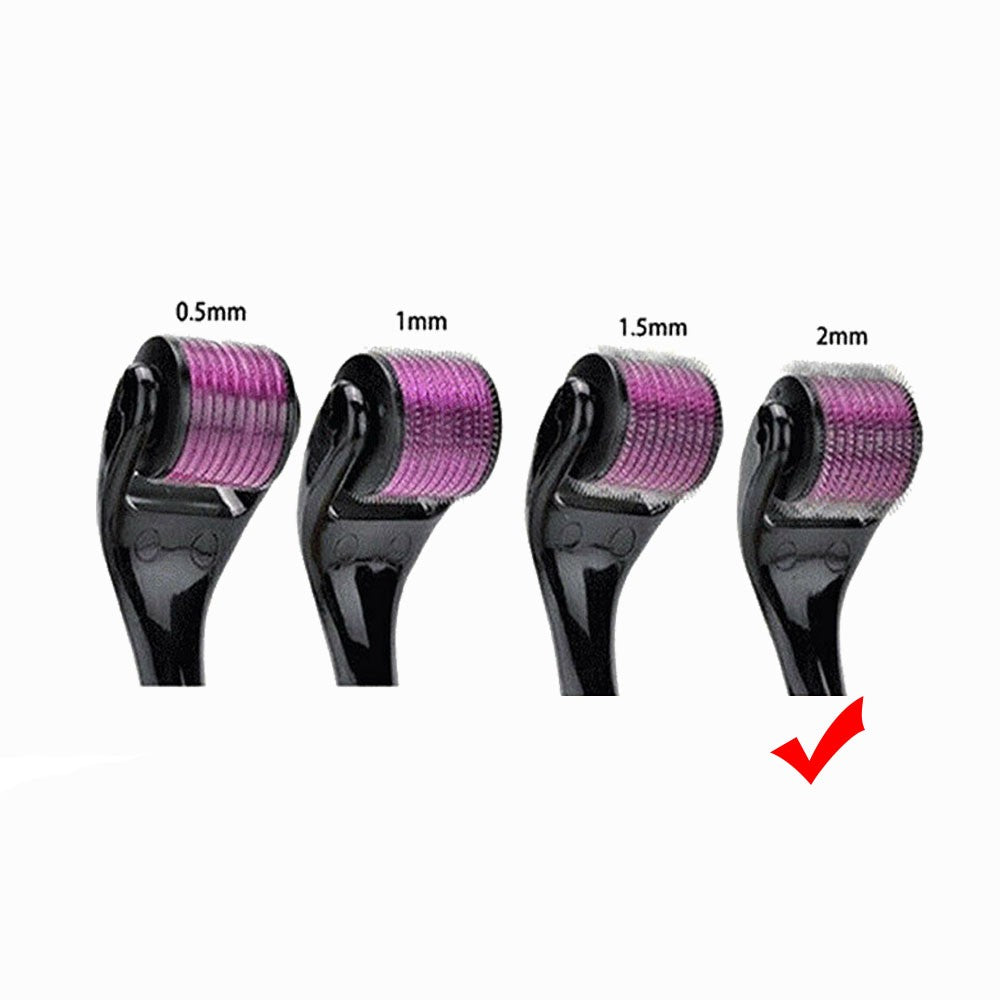 Hair Regrowth Micro-Needling Roller for Hair Growth & Skin Rejuvenation - Painless