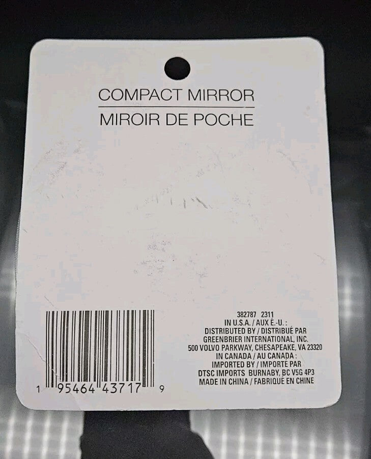 10X Magnification Dual Mirror Compact - Blue Makeup & Face Mirror