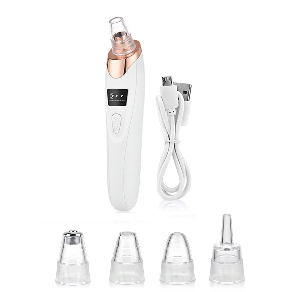 Rechargeable Blackhead Remover Vacuum Pore Cleaner with Adjustable Suction