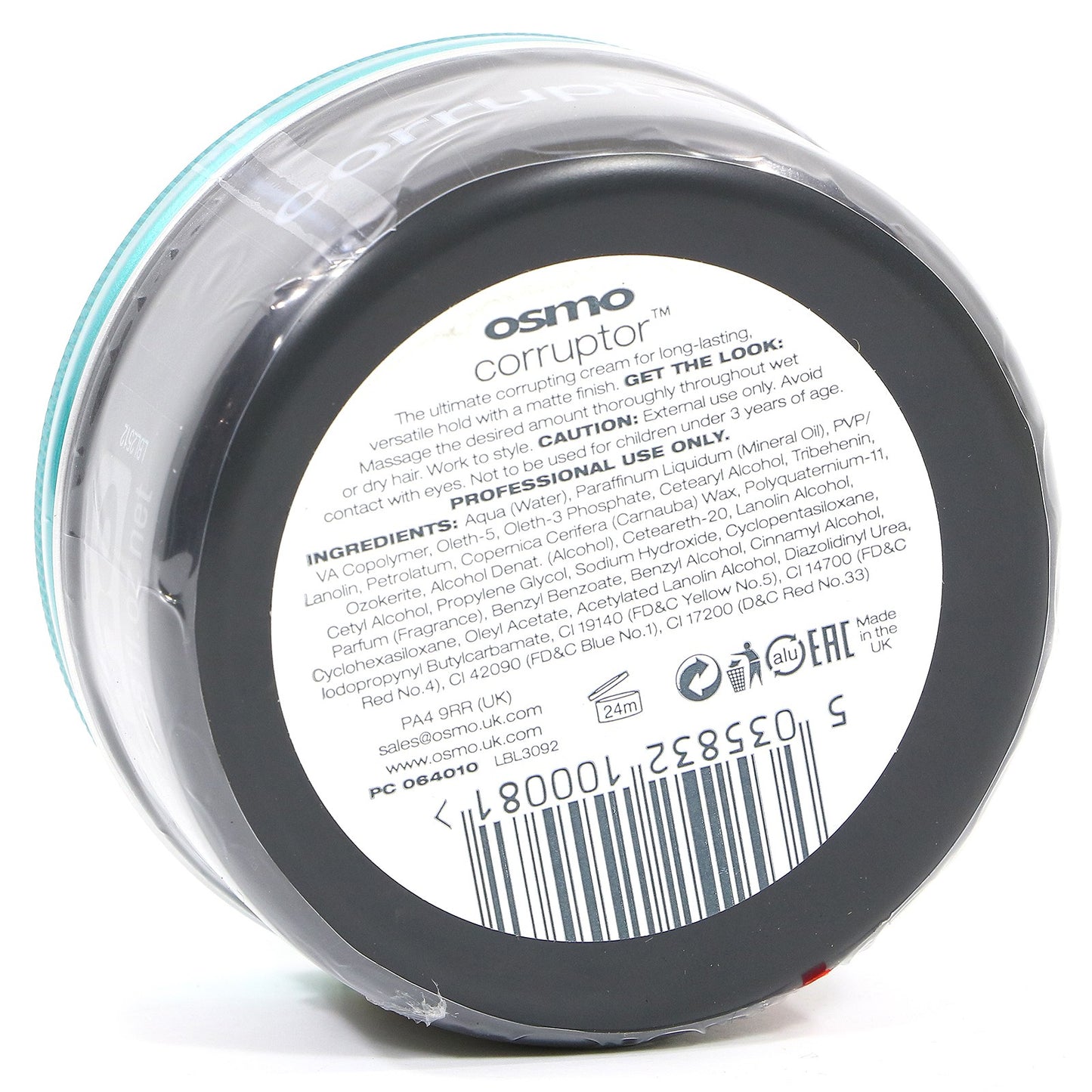 Hair Styling Cream Firm Hold Matte Finish 100mL - Versatile Hair Pomade