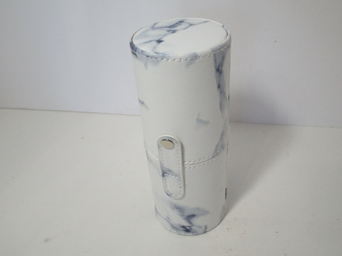 Marble Makeup Brush Set with Holder - Cosmetic Tools & Accessories