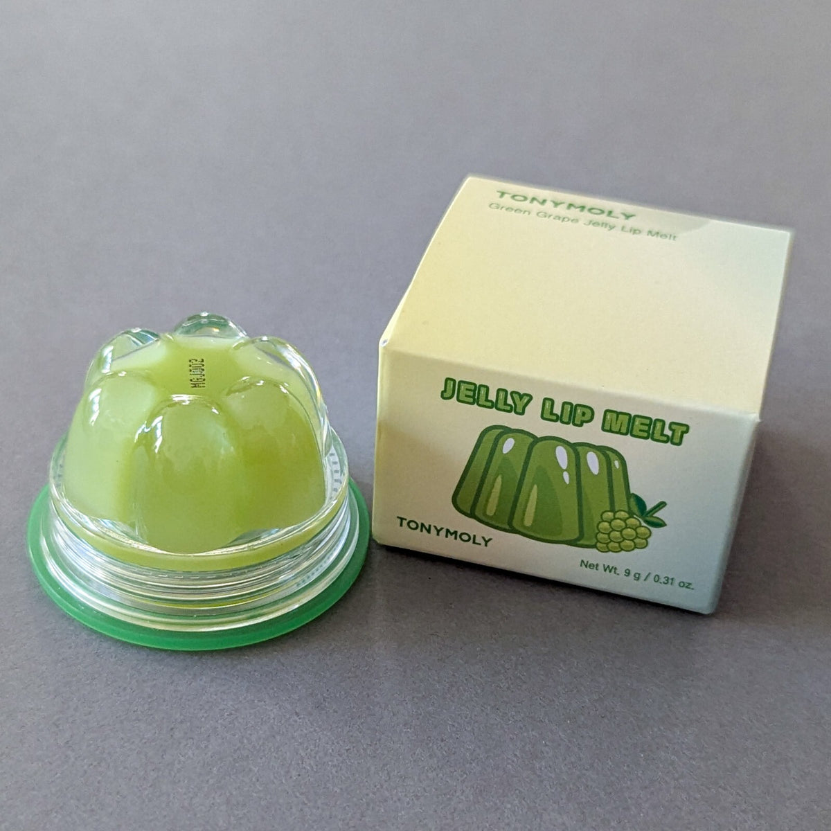 Lip Gloss - Green Grape Hydrating Lip Oil with Jelly Formula - Full Size 0.31oz