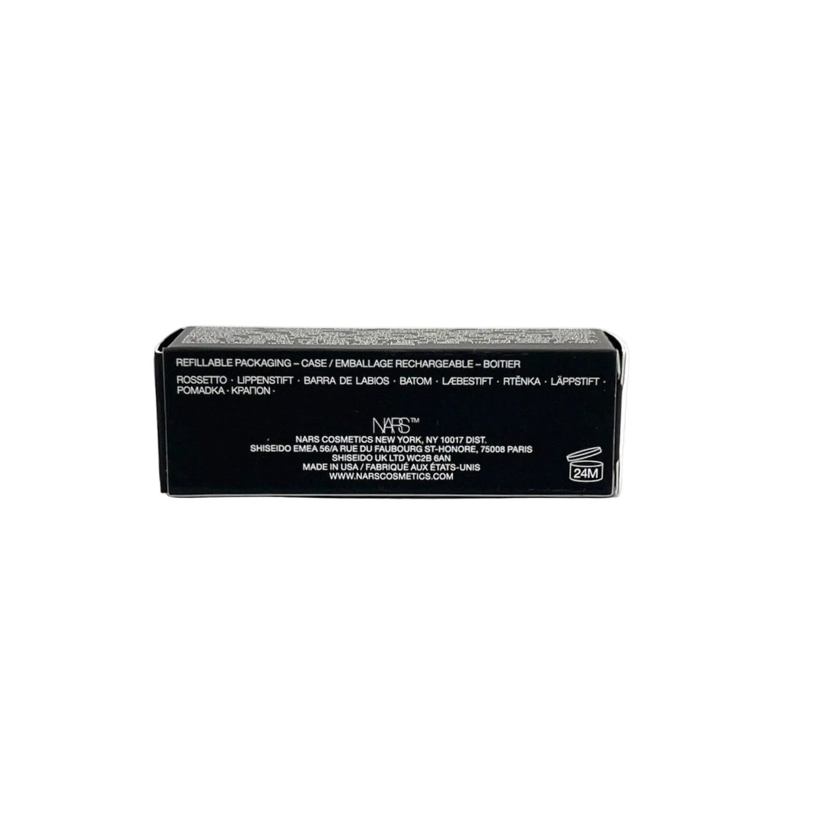 NARS Explicit Lipstick Satin Finish Classic Red 0.13 oz Refillable Full Size