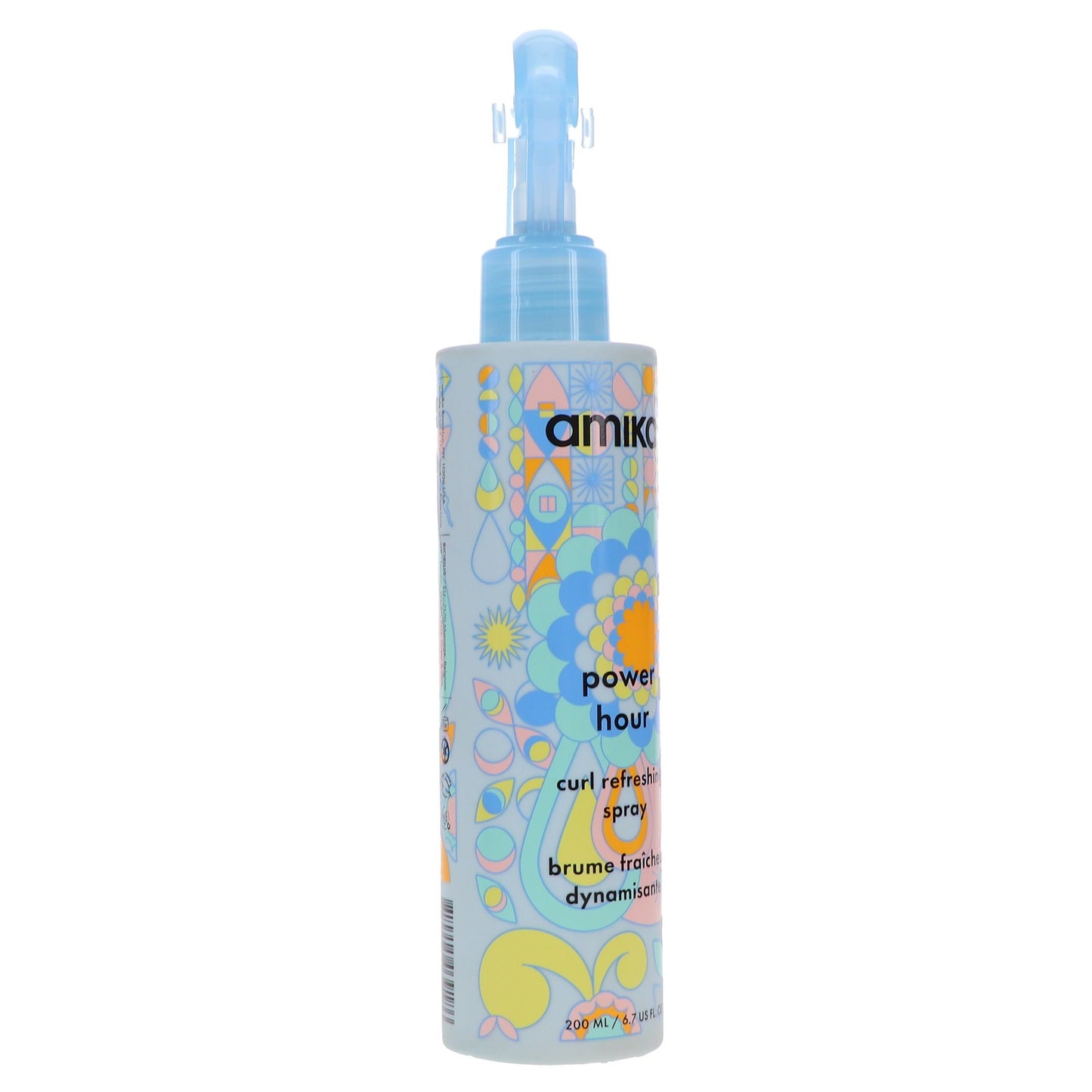 Amika Power Hour Curl Refreshing Spray 6.7 oz - Hair Curl Rejuvenator