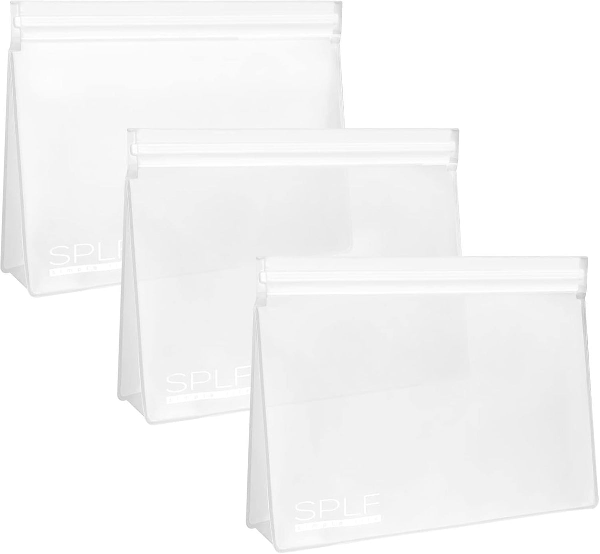 4 Pack Leakproof Clear Travel Toiletry Bags Quart Size BPA Free Organizer