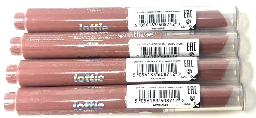 Lottie Cheeky Kiss Cream Lipstick & Blush Stick Set - 0.05 oz Sealed