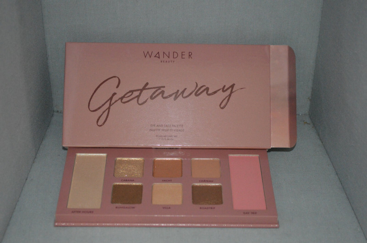 Wander Beauty Getaway Eye & Face Palette 0.24oz New Boxed