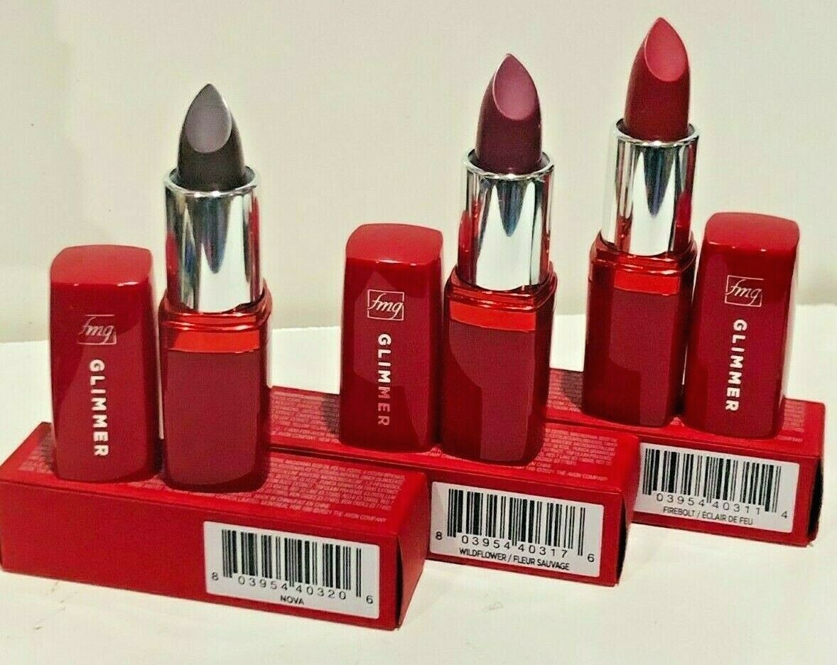 Glimmer Satin Lipstick 2 Pack - Soft Satin Finish with Pomegranate Extract