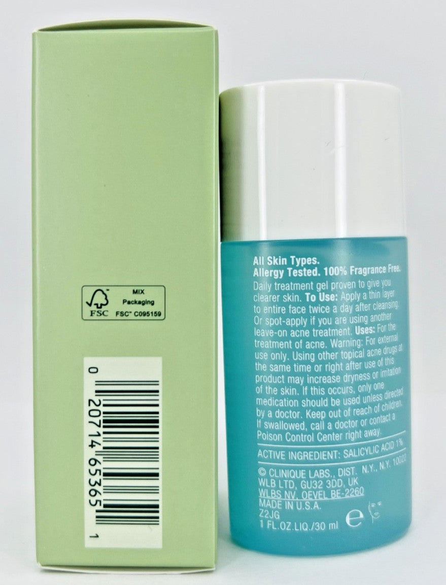 Clinique Acne Solutions Clinical Clearing Gel - All Skin Types 1oz / 30mL