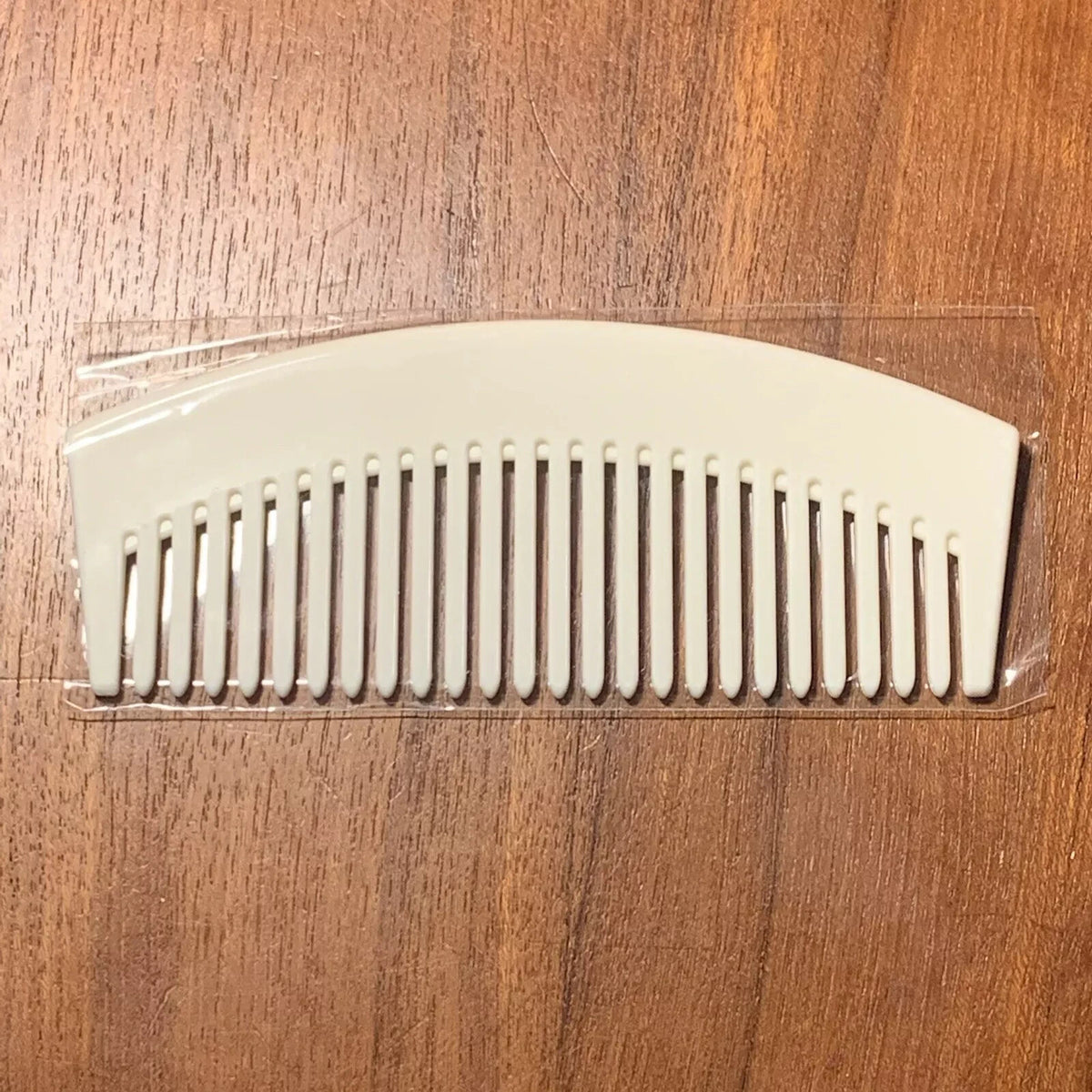 Vintage Plastic Wide Tooth Hair Comb - 5.5 Inch Travel Hair Accessory