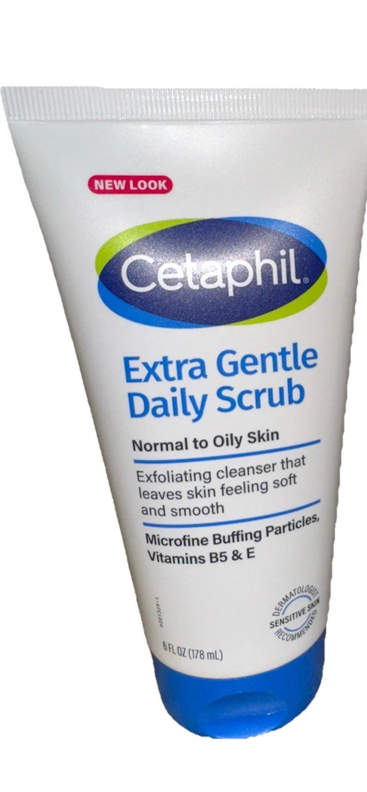 Cetaphil Extra Gentle Daily Face Scrub with Hydrating Glycerin 6oz