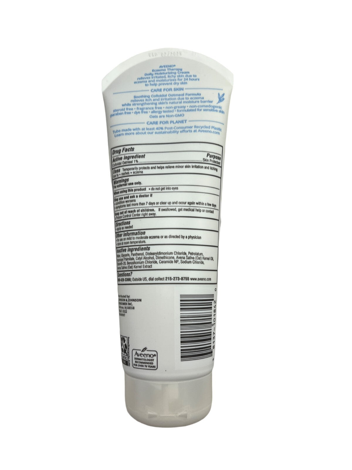 Aveeno Eczema Therapy Moisturizing Cream 7.3 oz - 2 Pack